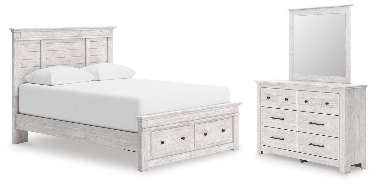Makidern Queen Storage Bed, Dresser and Mirror (1171 Program) Signature Design by Ashley® Bedroom