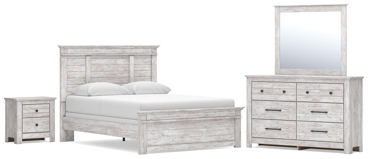 Makidern Queen Panel Bed, Dresser, Mirror and Nightstand (1171) Signature Design by Ashley® Bedroom