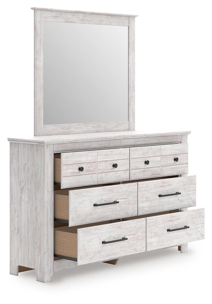 Makidern Queen Panel Bed, Dresser, Mirror and Nightstand (1171) Signature Design by Ashley® Bedroom