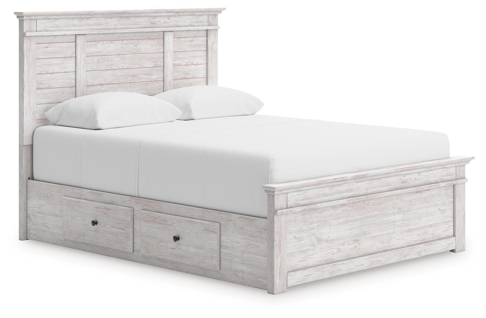 Makidern Queen Bed with 2 Underbed Units, Dresser, Mirror (1171) Signature Design by Ashley® Bedroom Package