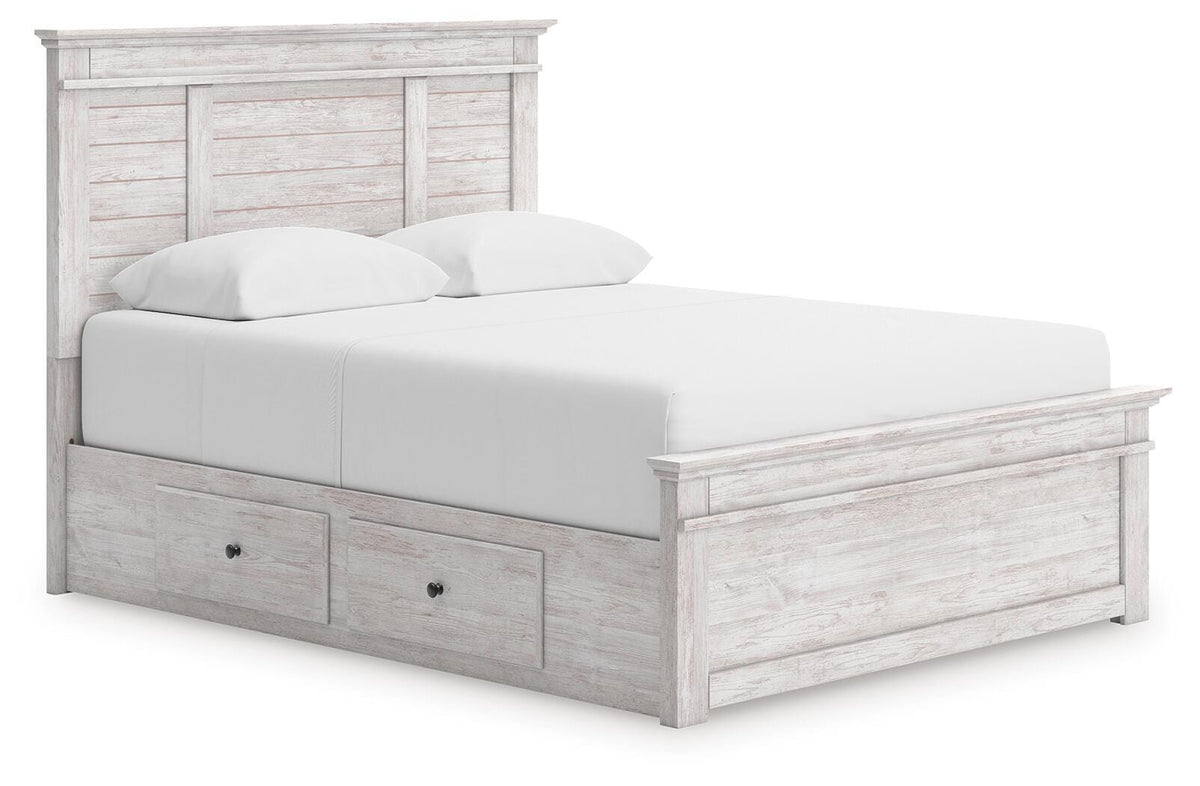 Makidern Queen Bed with 2 Underbed Units, Dresser, Mirror (1171) Signature Design by Ashley® Bedroom Package