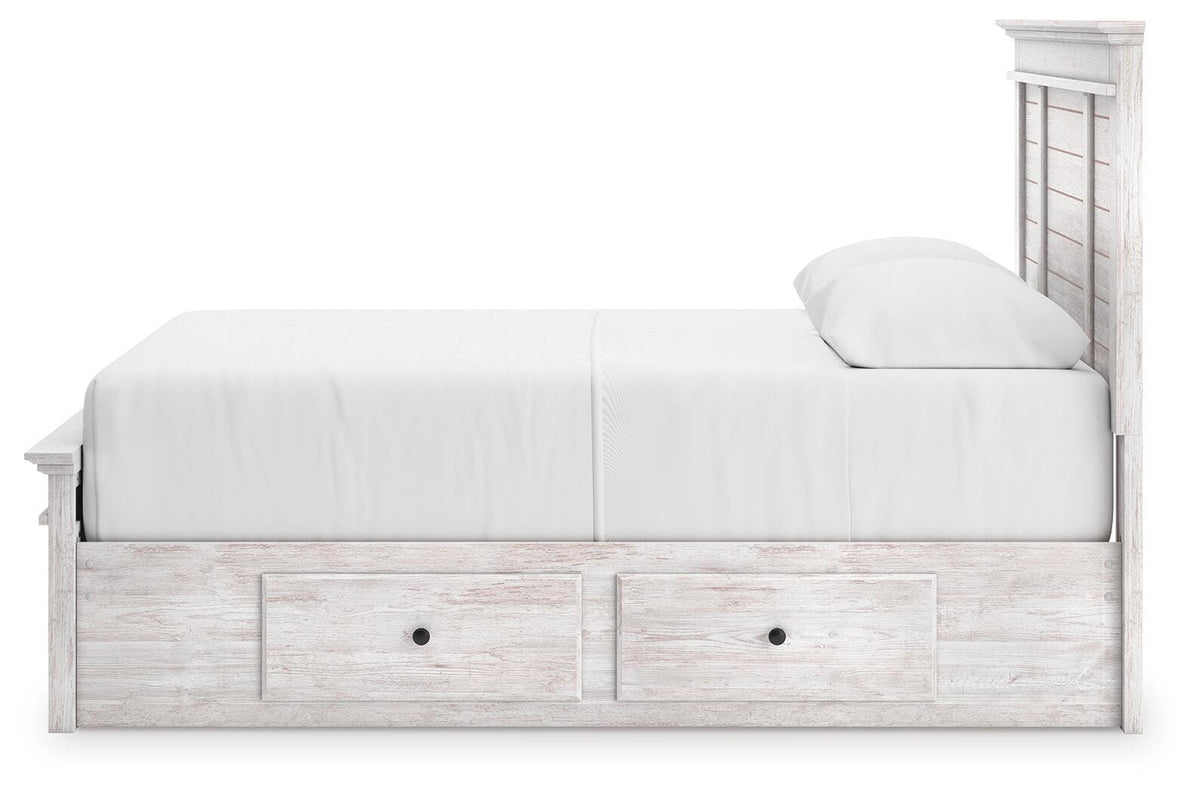 Makidern Queen Bed with 2 Underbed Units, Dresser, Mirror (1171) Signature Design by Ashley® Bedroom Package