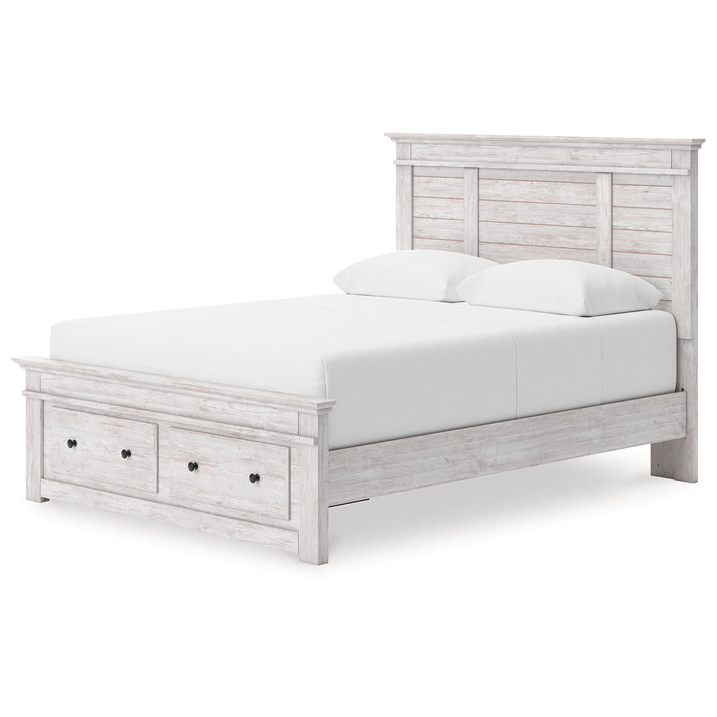 Makidern Queen Panel Storage Bed Signature Design by Ashley® Bedroom