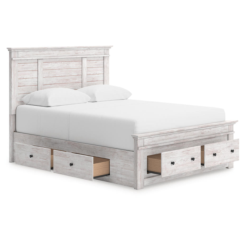 Makidern Queen Panel Storage Bed Signature Design by Ashley® Bedroom