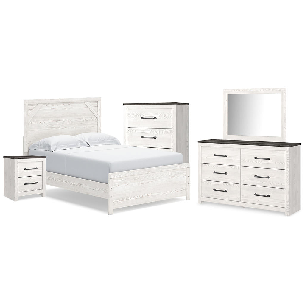 Gerridan Full Panel Bed, Dresser, Mirror, Chest and Nightstand Signature Design by Ashley® Uncategorized