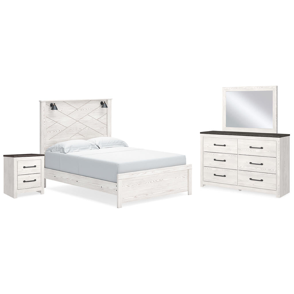 Gerridan Queen Panel Bed, Dresser, Mirror, and Nightstand Signature Design by Ashley® Uncategorized