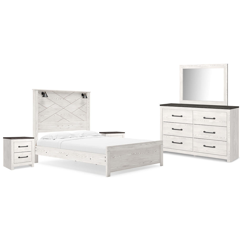 Gerridan Queen Panel Bed, Dresser, Mirror, and 2 Nightstands Signature Design by Ashley® Uncategorized
