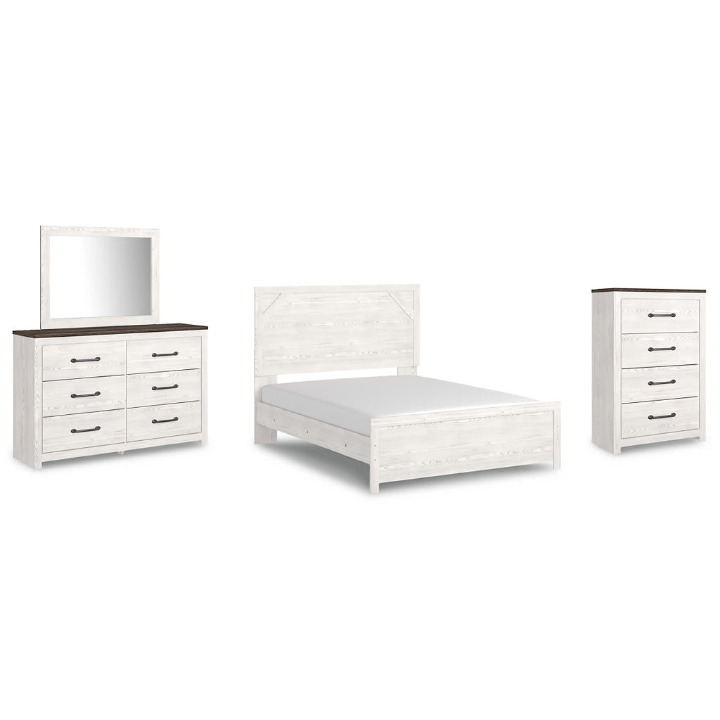 Gerridan Queen Panel Bed, Dresser, Mirror, and Chest Signature Design by Ashley® Uncategorized