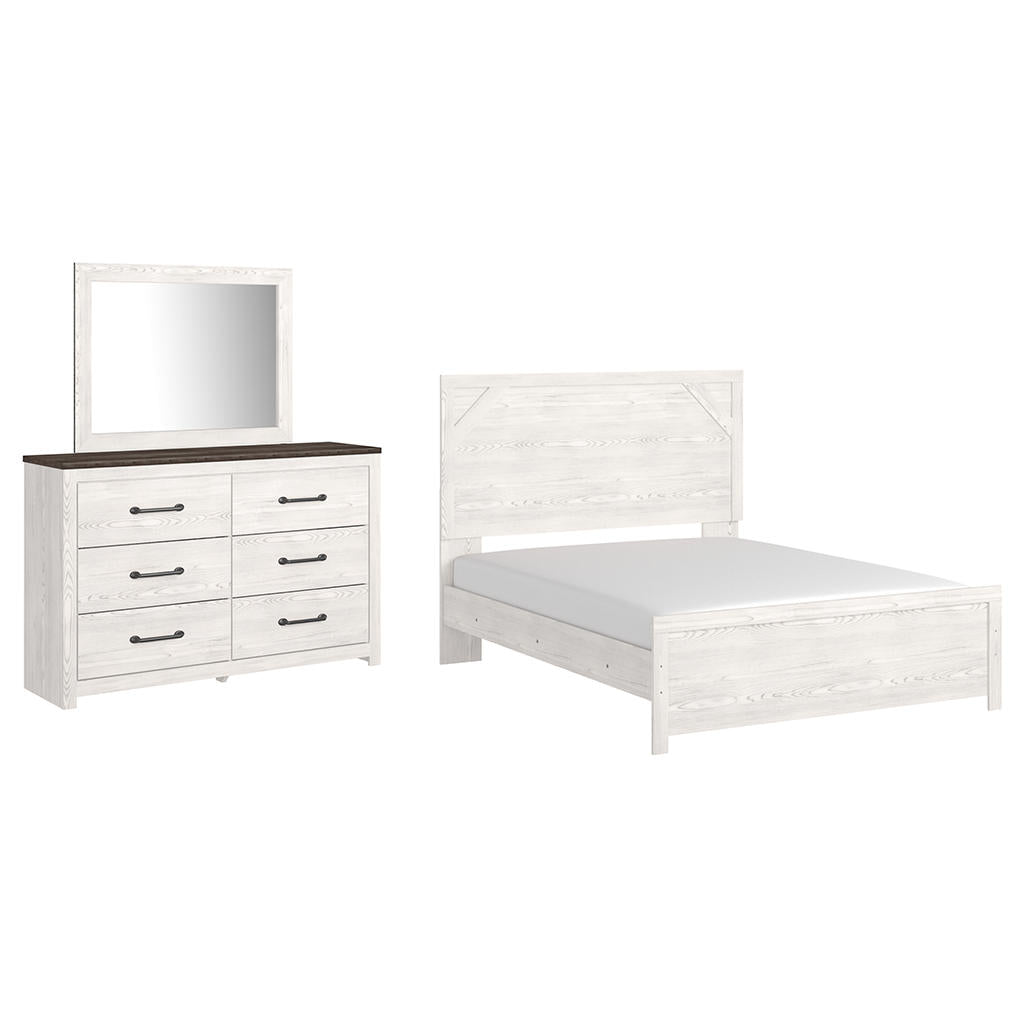 Gerridan Queen Panel Bed, Dresser and Mirror Signature Design by Ashley® Uncategorized