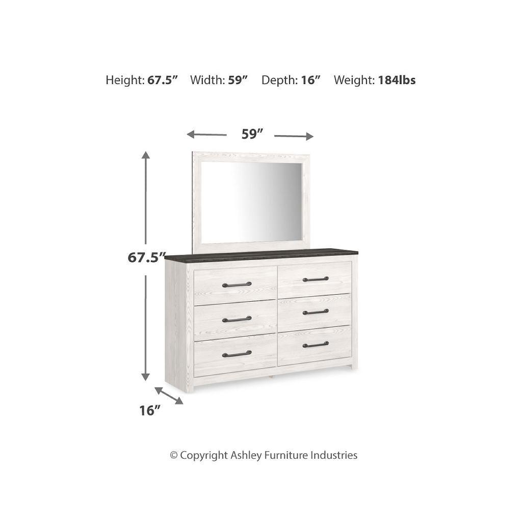 Gerridan Bedroom Set (B8) — White/Gray Signature Design by Ashley® Uncategorized