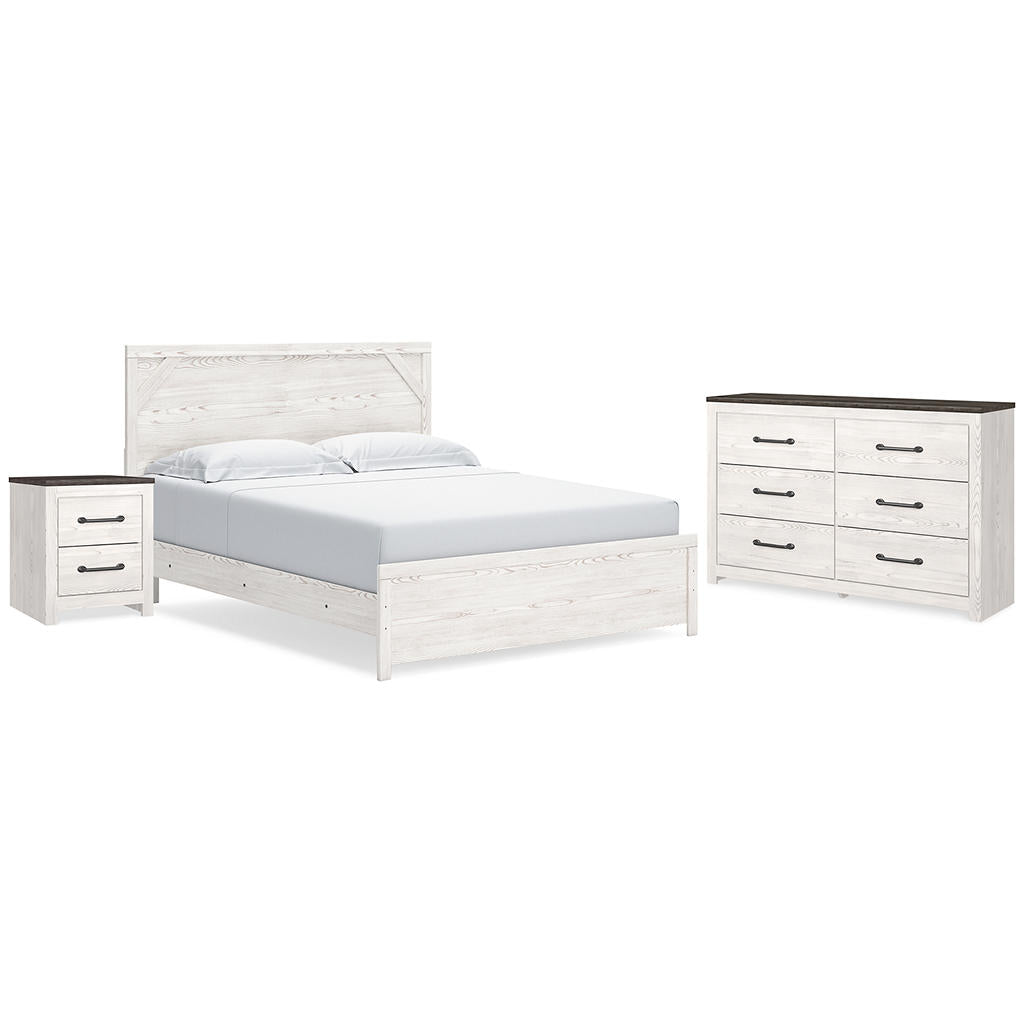 Gerridan King Panel Bed, Dresser and Nightstand Signature Design by Ashley® Uncategorized