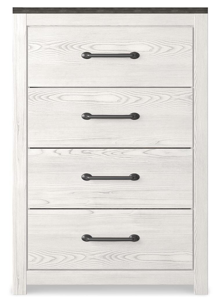 Gerridan Dresser, Mirror, Chest and Nightstand — 4-Piece Set Signature Design by Ashley® Bedroom