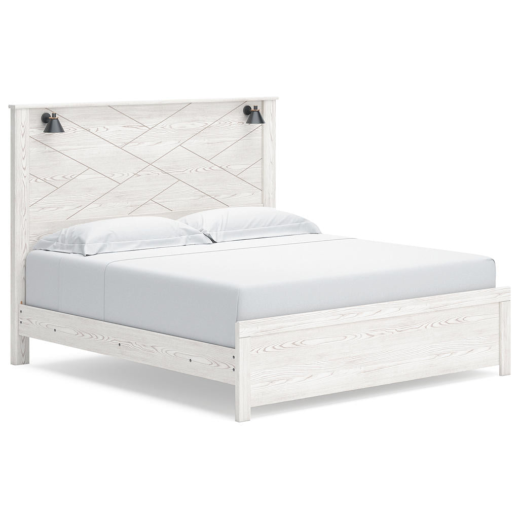 Gerridan King Panel Bed, Dresser, Mirror, Chest and 2 Nightstands Signature Design by Ashley® Uncategorized