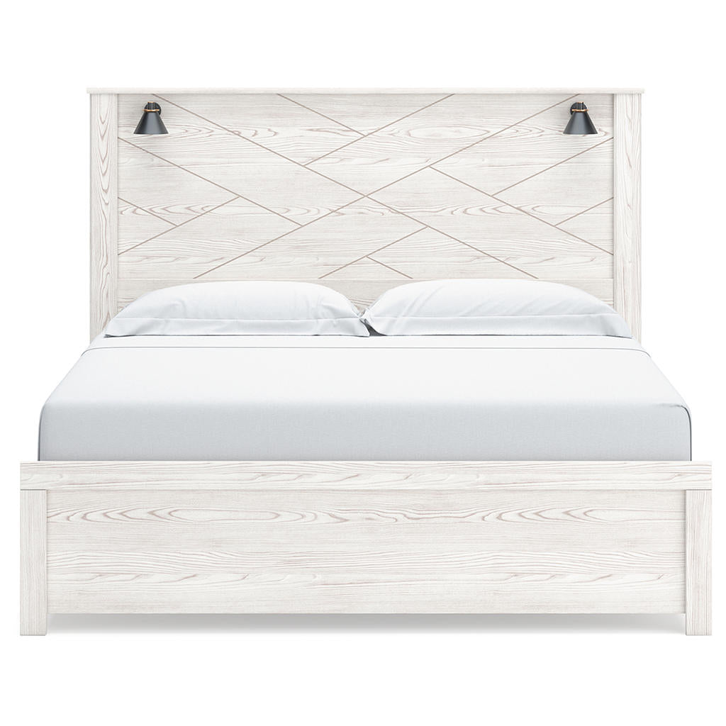 Gerridan King Panel Bed, Dresser, Mirror, Chest and 2 Nightstands Signature Design by Ashley® Uncategorized