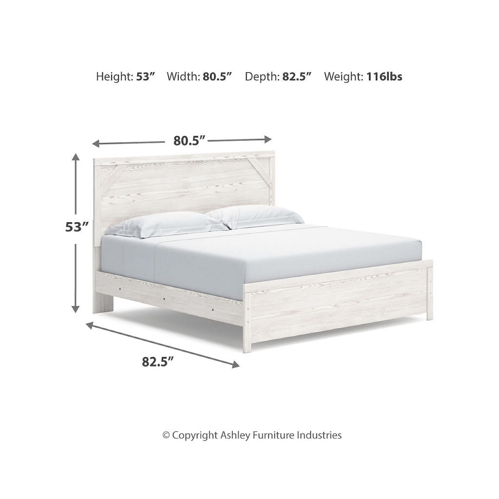 Gerridan King Panel Bed, Dresser, Chest and 2 Nightstands Signature Design by Ashley® Uncategorized