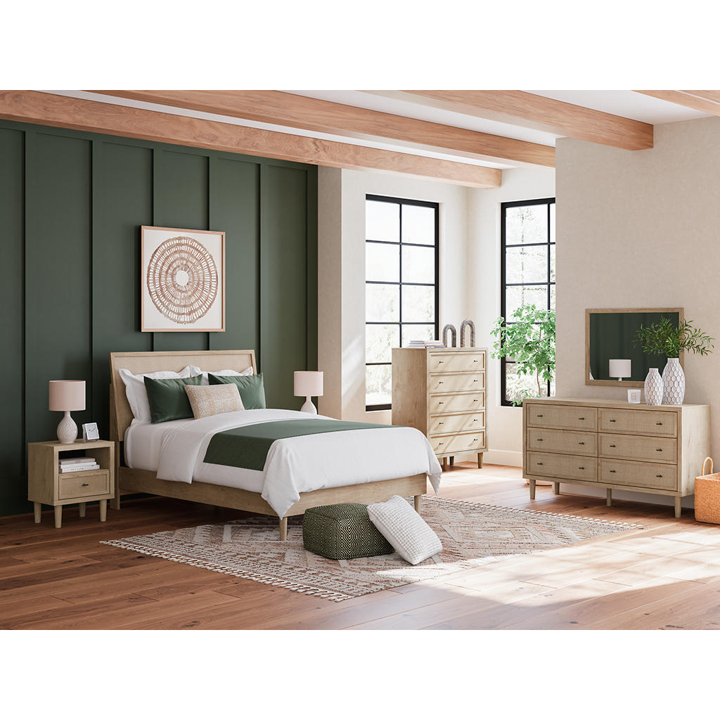 Cielden Queen Panel Bed, Dresser, Mirror and Nightstand Signature Design by Ashley® Uncategorized