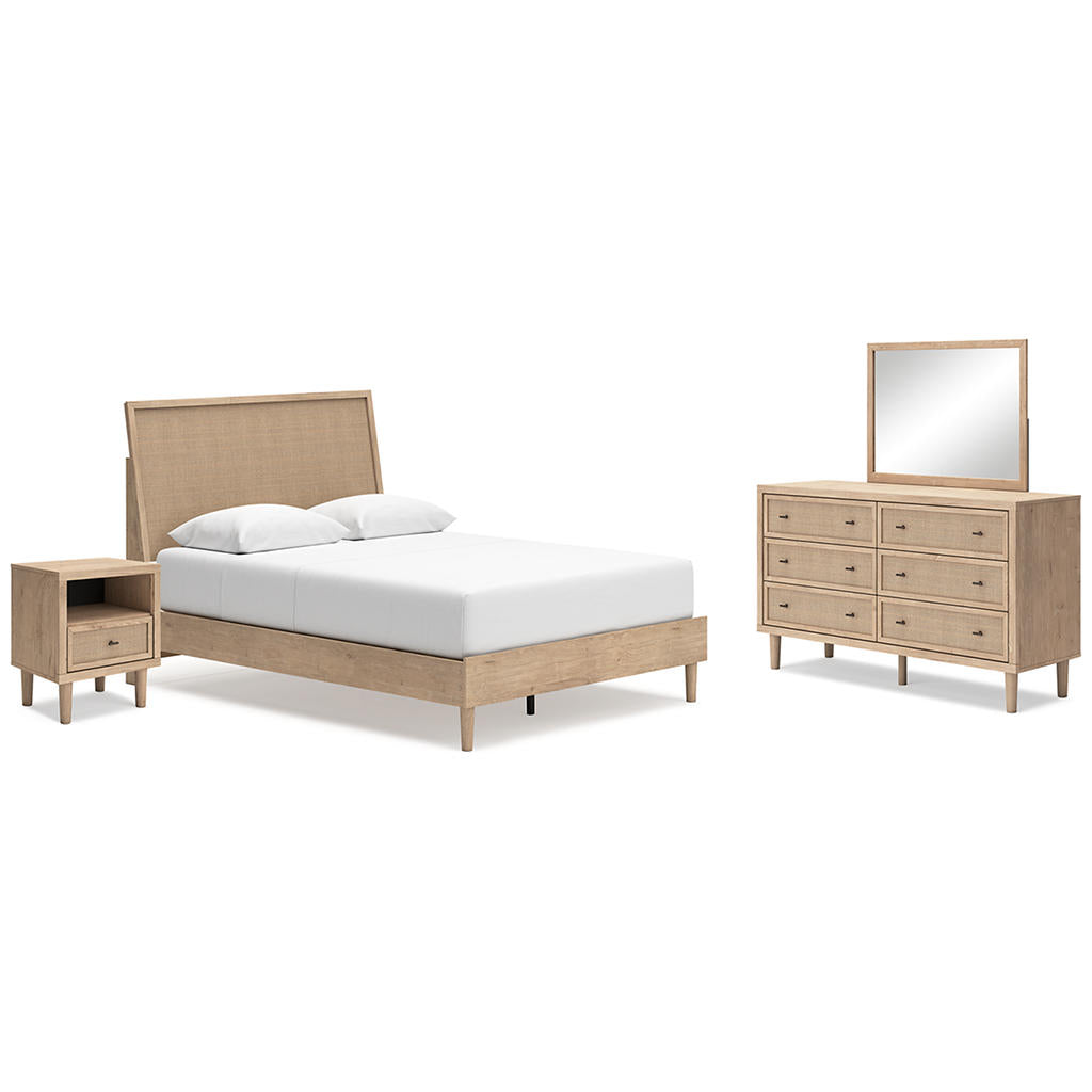 Cielden Queen Panel Bed, Dresser, Mirror and Nightstand Signature Design by Ashley® Uncategorized