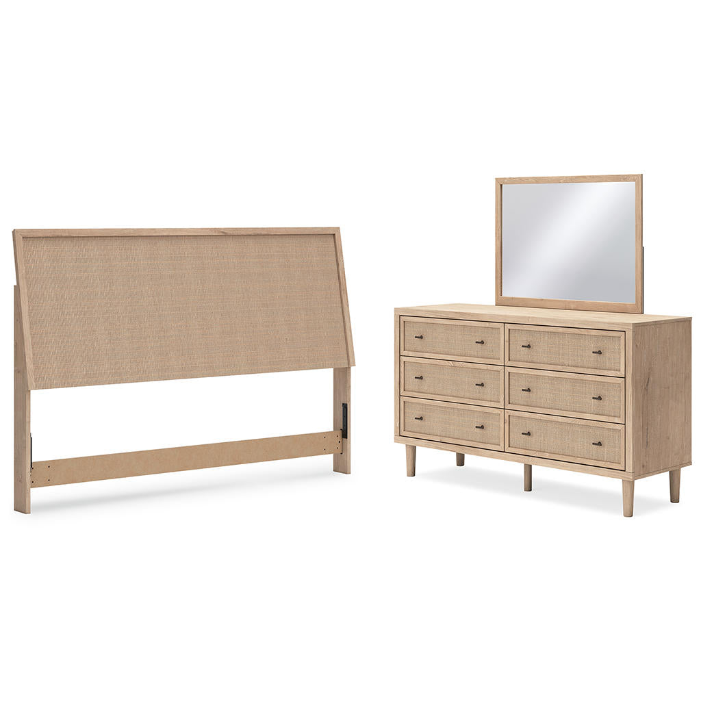 Cielden King Panel Headboard, Dresser and Mirror Signature Design by Ashley® Uncategorized