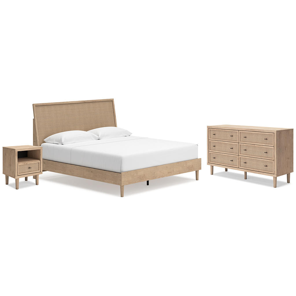Cielden King Panel Bed, Dresser and Nightstand Signature Design by Ashley® Uncategorized