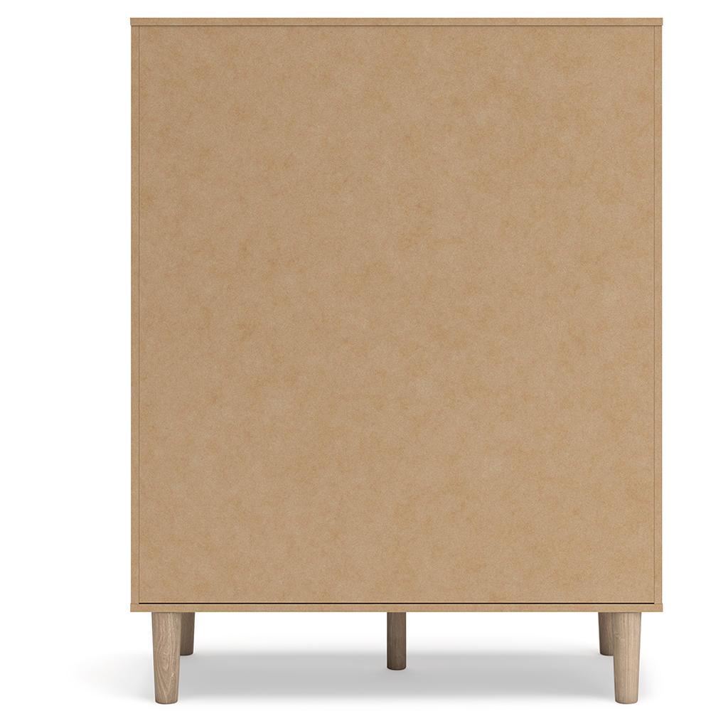 Cielden Chest of Drawers — Light Oak and Cane Signature Design by Ashley® Bedroom