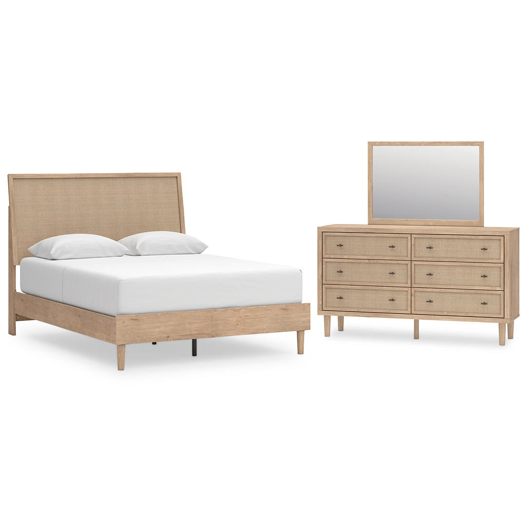 Cielden Queen Panel Bed, Dresser and Mirror Signature Design by Ashley® Uncategorized