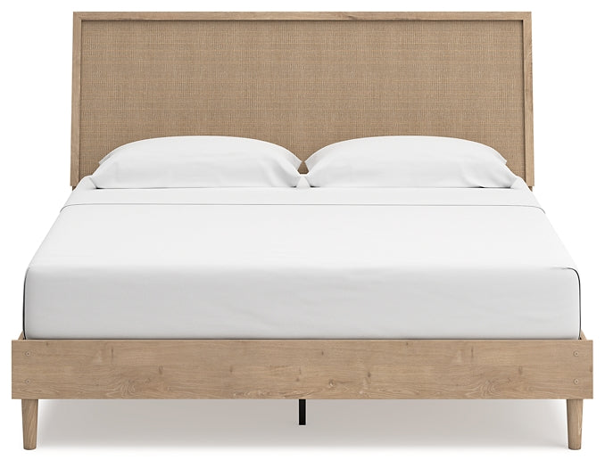 Cielden King Panel Bed, Dresser and Nightstand