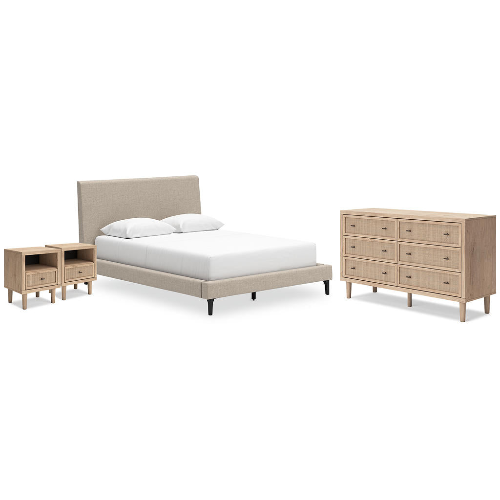Cielden Queen Upholstered Bed, Dresser and 2 Nightstands Signature Design by Ashley® Uncategorized