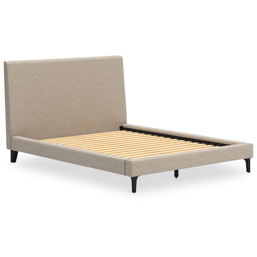 Cielden Queen Upholstered Bed with Roll Slats Signature Design by Ashley® Bedroom