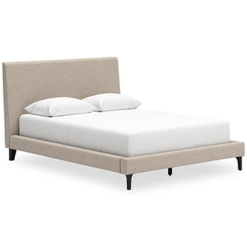 Cielden Queen Upholstered Bed with Roll Slats Signature Design by Ashley® Bedroom