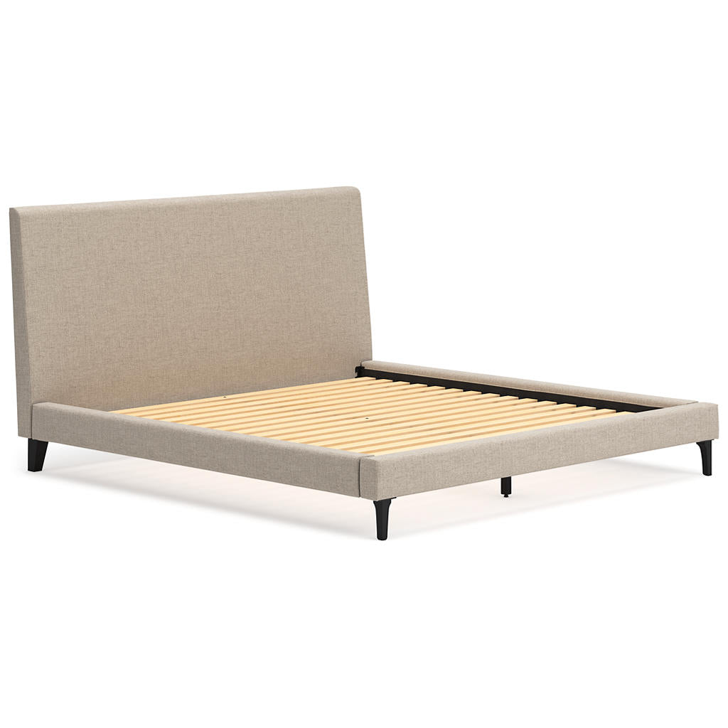 Cielden King Upholstered Bed with Roll Slats Signature Design by Ashley® Bedroom