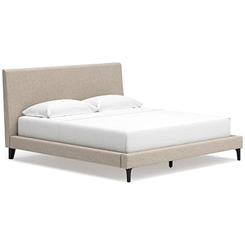 Cielden King Upholstered Bed with Roll Slats Signature Design by Ashley® Bedroom