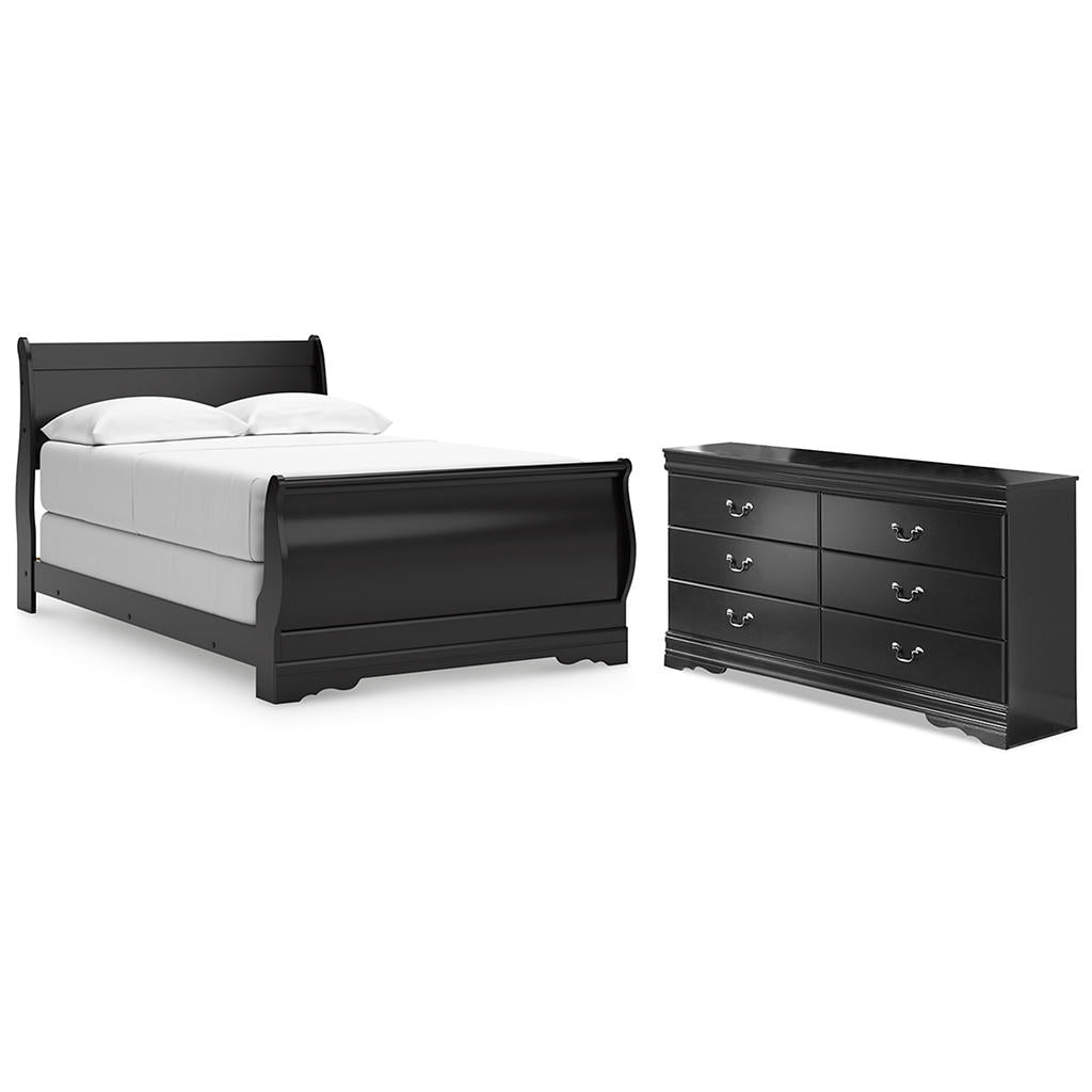 Huey Vineyard Full Sleigh Bed and Dresser Signature Design by Ashley® Uncategorized