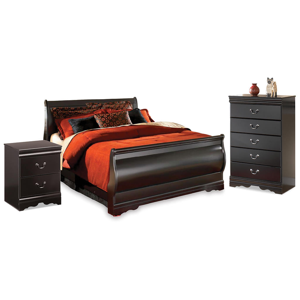 Huey Vineyard Full Sleigh Bed, Chest and Nightstand Signature Design by Ashley® Uncategorized