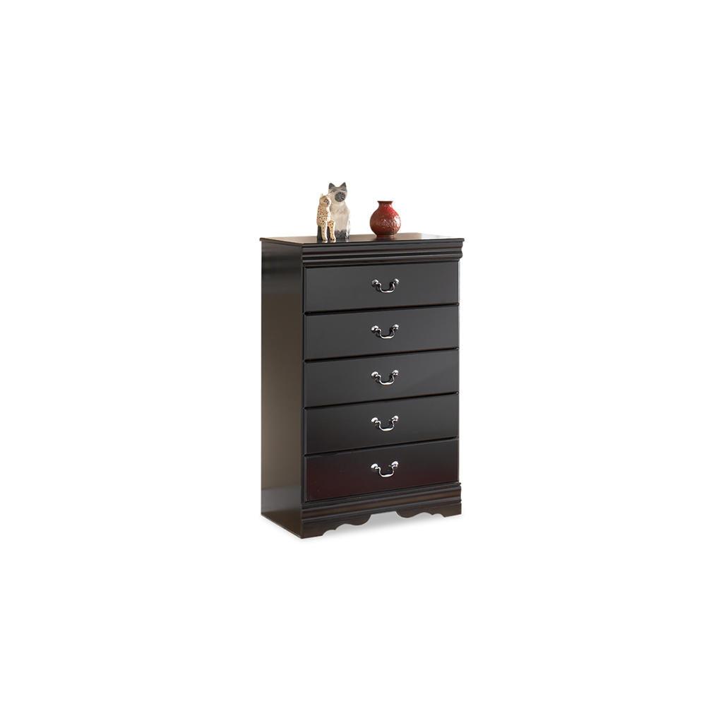 Huey Vineyard Chest of Drawers — Black Signature Design by Ashley® Bedroom