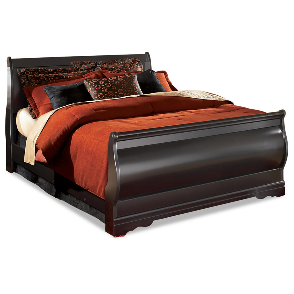 Huey Vineyard Queen Sleigh Bed and Nightstand Signature Design by Ashley® Uncategorized