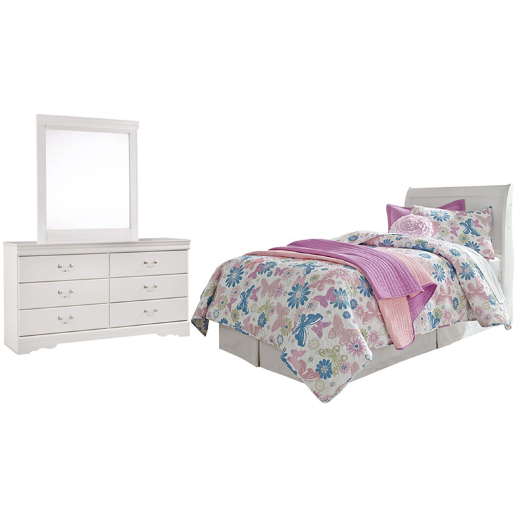 Anarasia Twin Headboard, Dresser and Mirror — Starter Conversion Signature Design by Ashley® Uncategorized