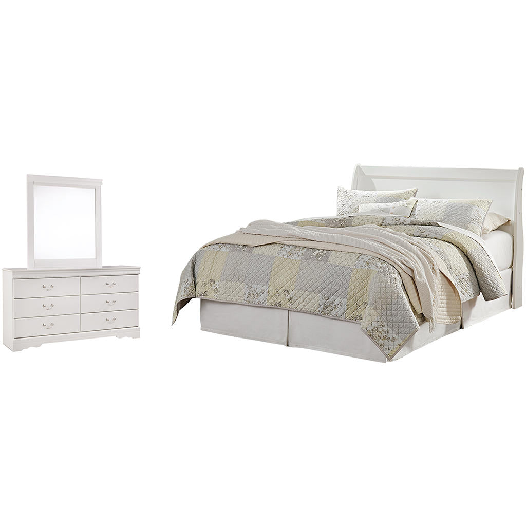Anarasia Queen Headboard, Dresser and Mirror — Keep-Your-Frame Kit Signature Design by Ashley® Uncategorized