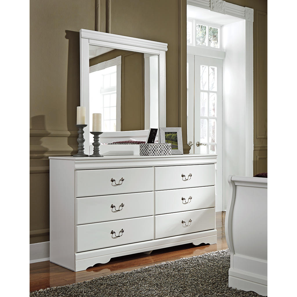 Anarasia Queen Sleigh Bed, Dresser, Mirror and 2 Nightstands Signature Design by Ashley® Uncategorized