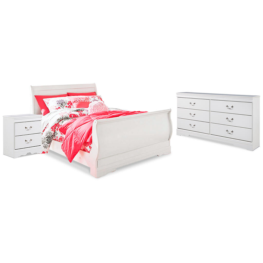 Anarasia Full Sleigh Bed, Dresser and Nightstand Signature Design by Ashley® Uncategorized