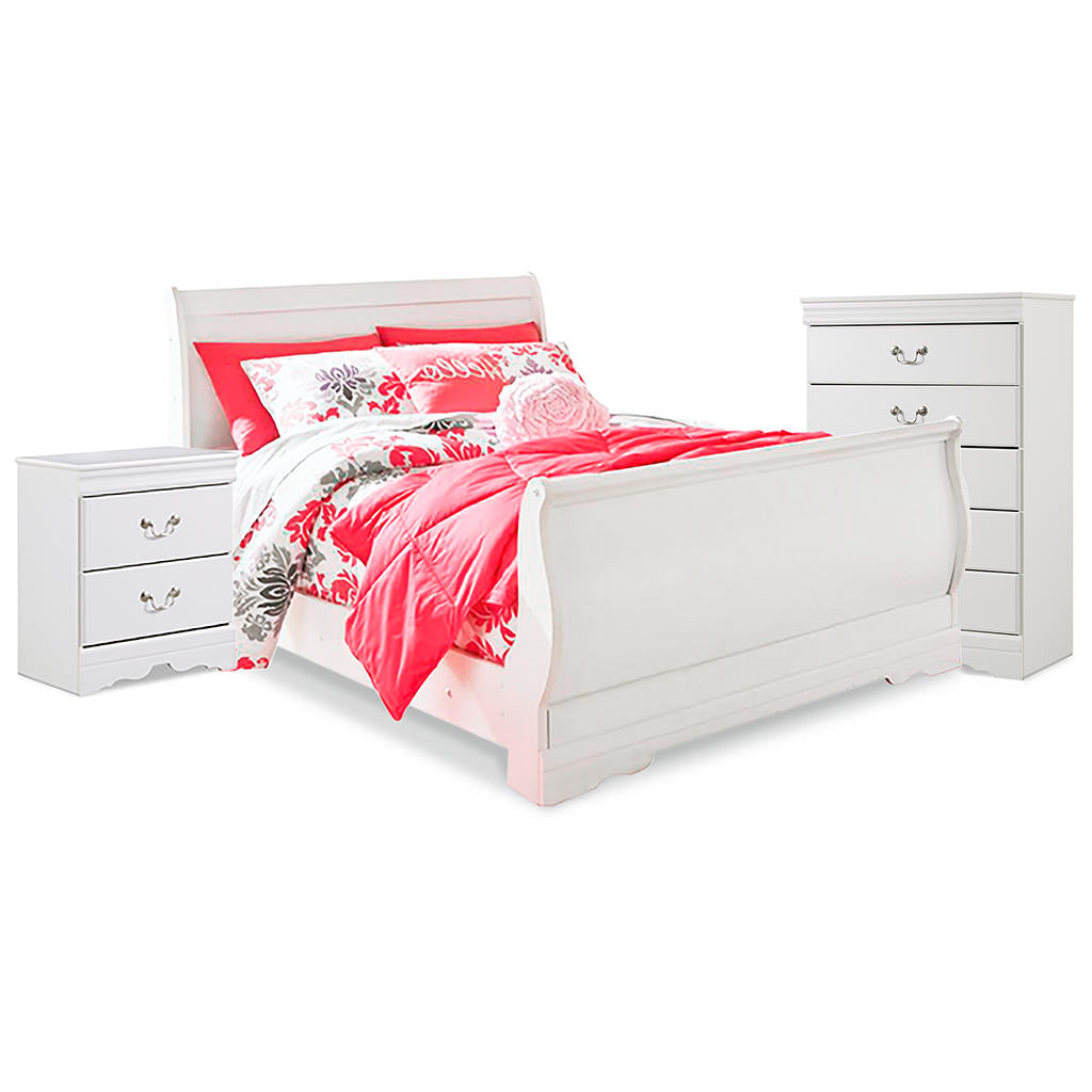 Anarasia Full Sleigh Bed, Chest and Nightstand Signature Design by Ashley® Uncategorized