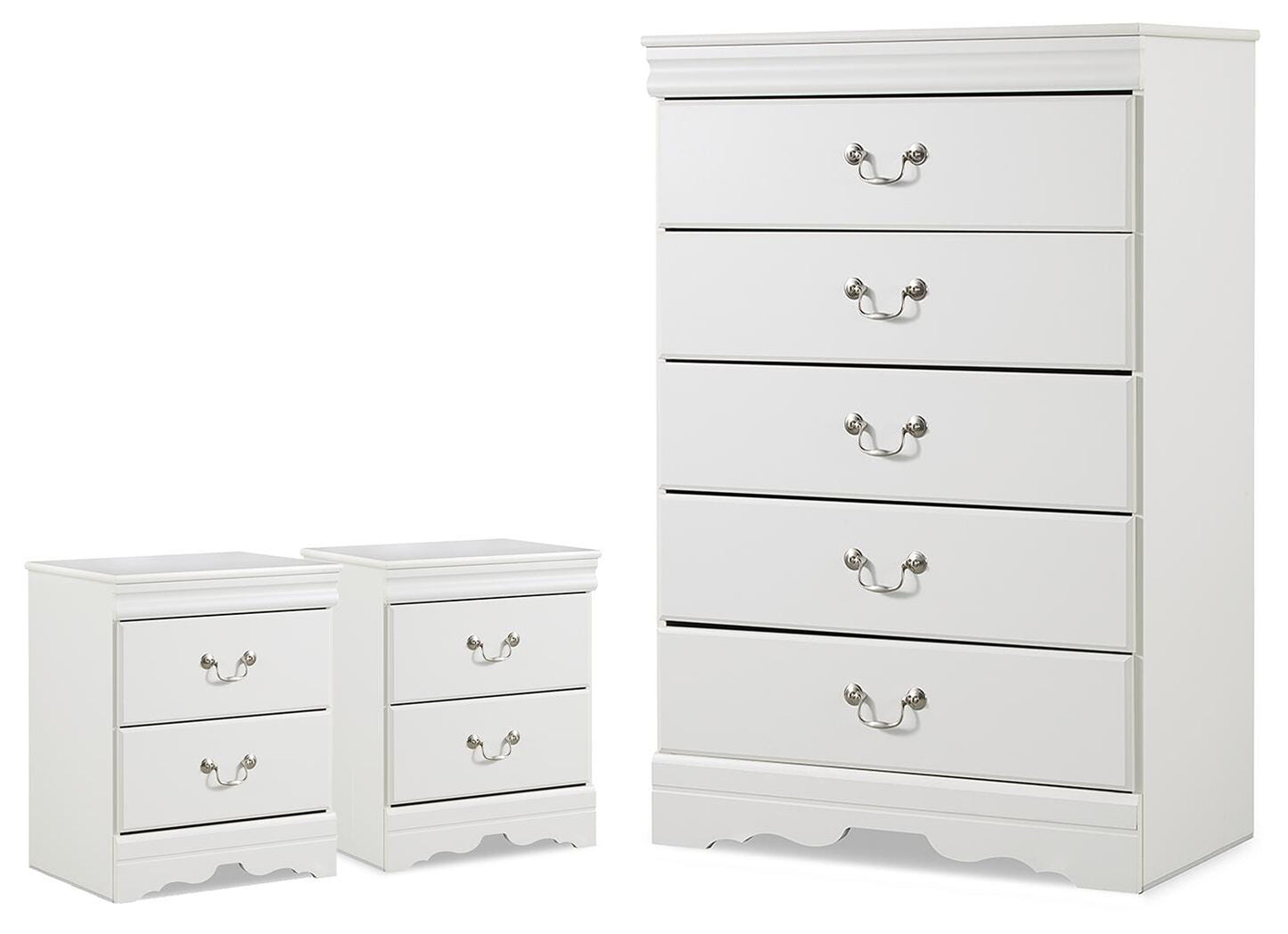 Anarasia Chest and 2 Nightstands — 3-Piece Storage Set Signature Design by Ashley® Bedroom