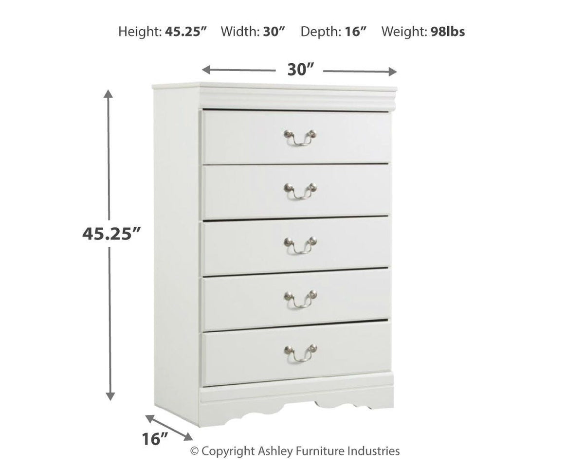 Anarasia Chest and 2 Nightstands — 3-Piece Storage Set Signature Design by Ashley® Bedroom