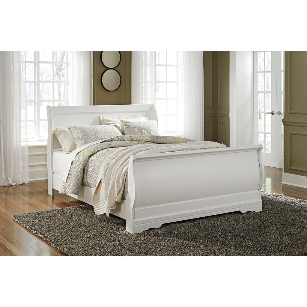 Anarasia Queen Sleigh Bed and Dresser Signature Design by Ashley® Uncategorized