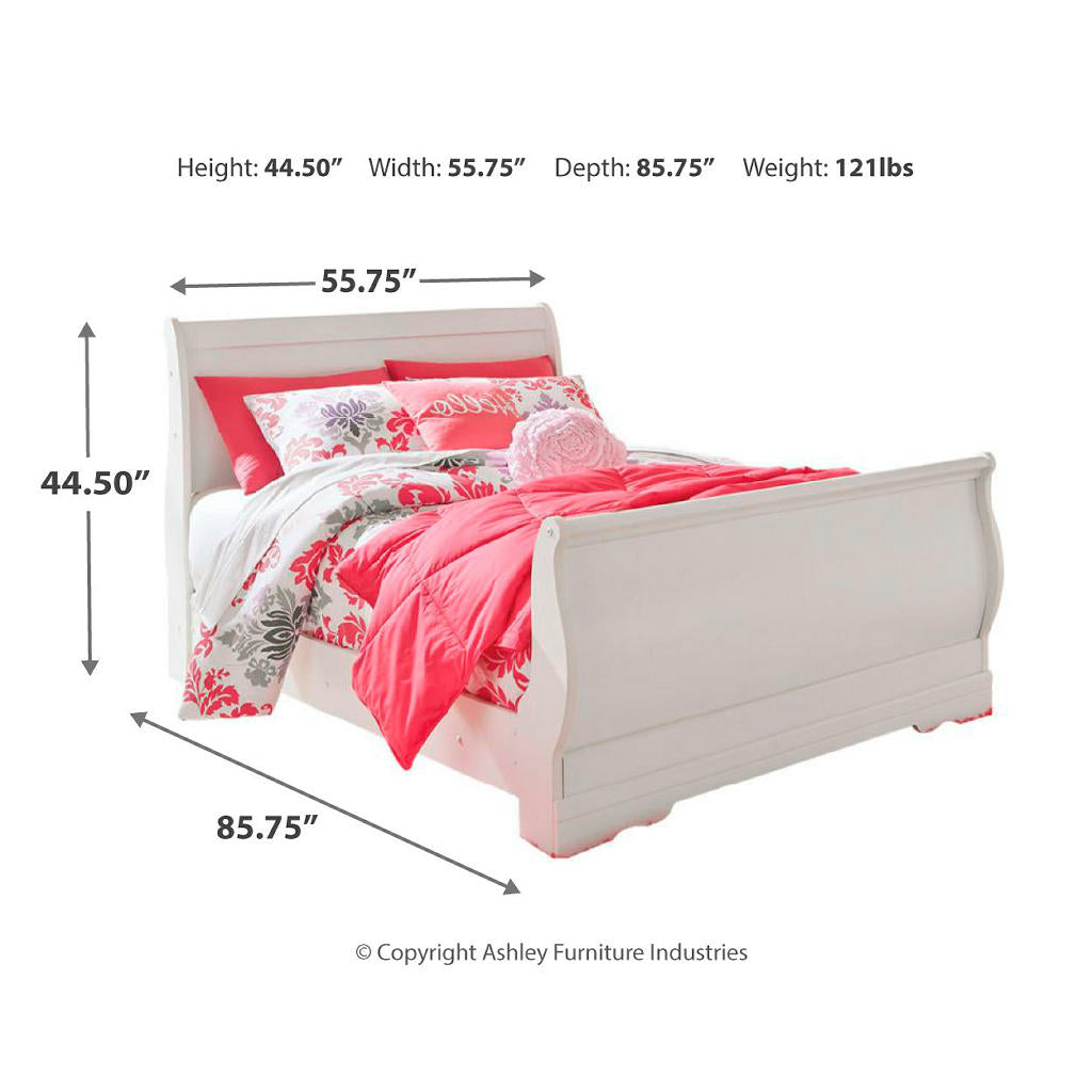 Anarasia Full Sleigh Bed Signature Design by Ashley® Beds
