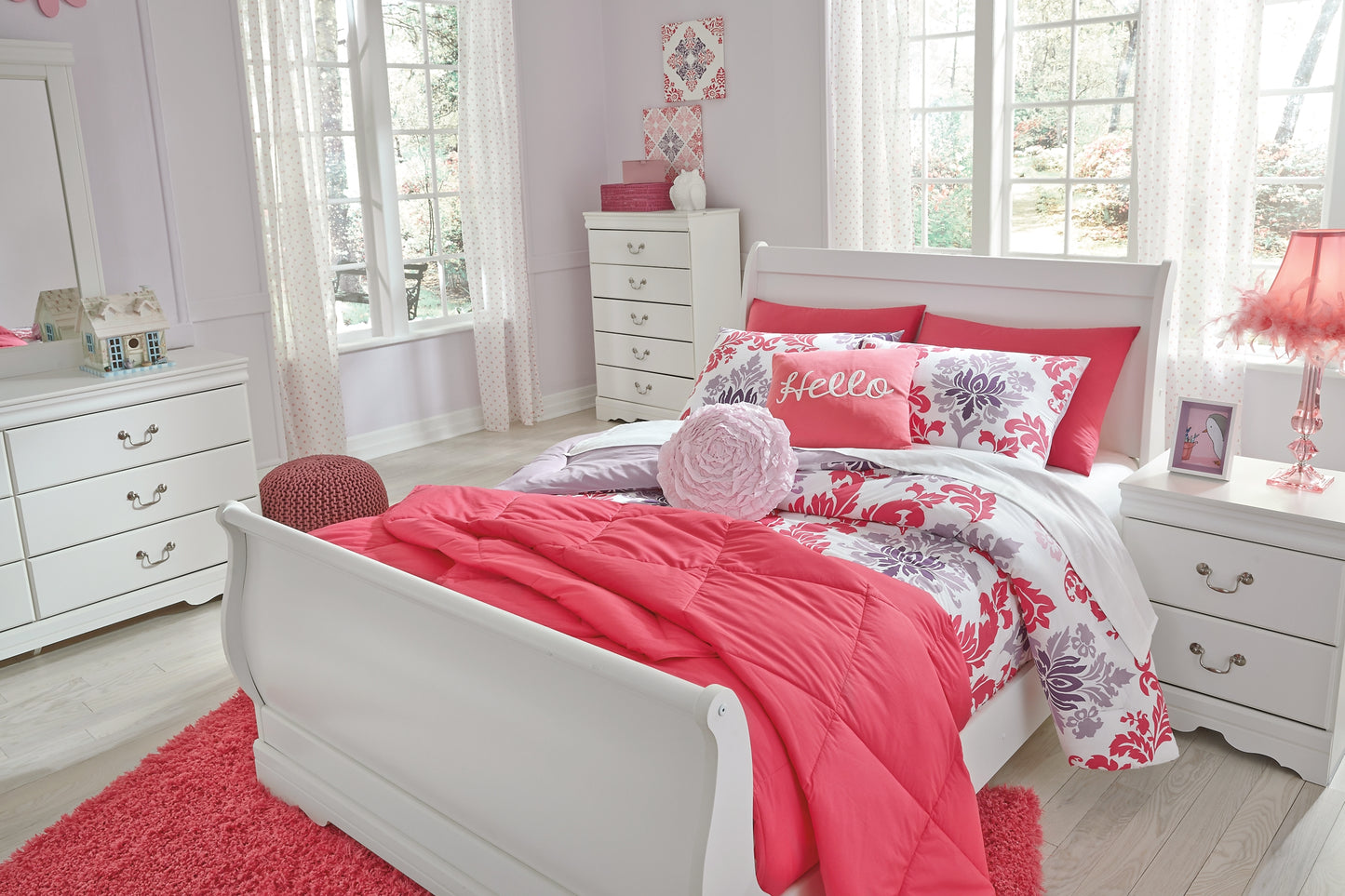 Anarasia Full Sleigh Headboard