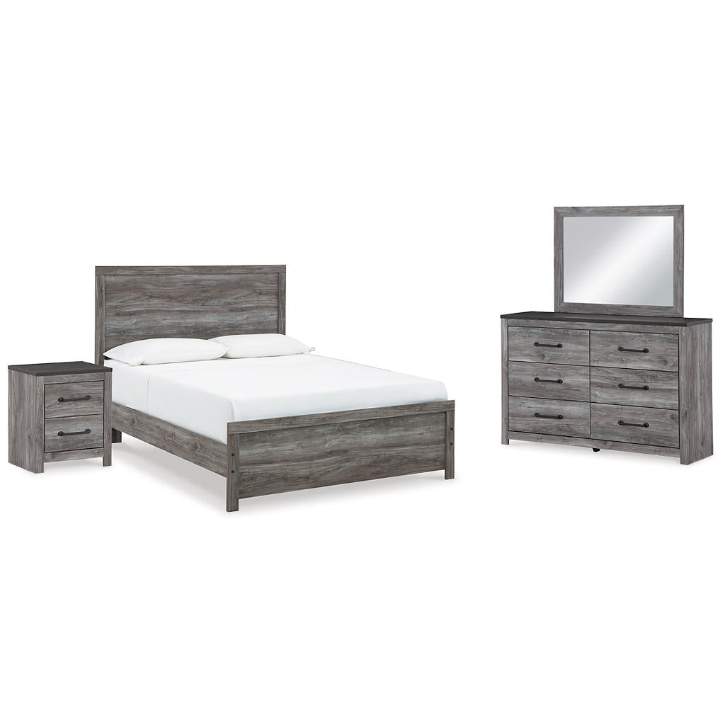 Bronyan Queen Panel Bed, Dresser, Mirror and Nightstand Signature Design by Ashley® Uncategorized
