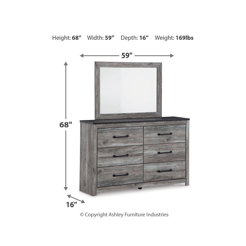 Bronyan Bedroom Set (B7) — King panel bed, dresser, and mirror Signature Design by Ashley® Uncategorized