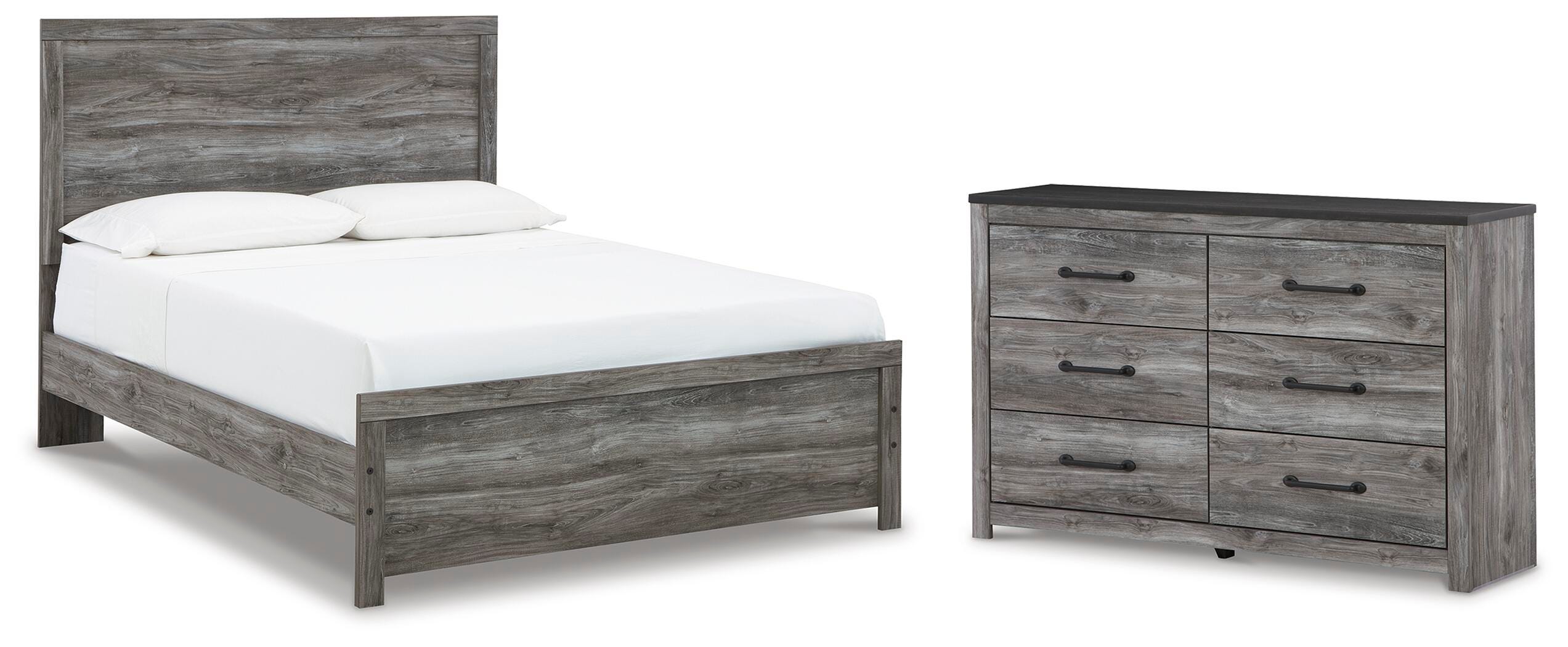 Bronyan Queen Panel Bed and Dresser — 2-Piece Set Signature Design by Ashley® Bedroom