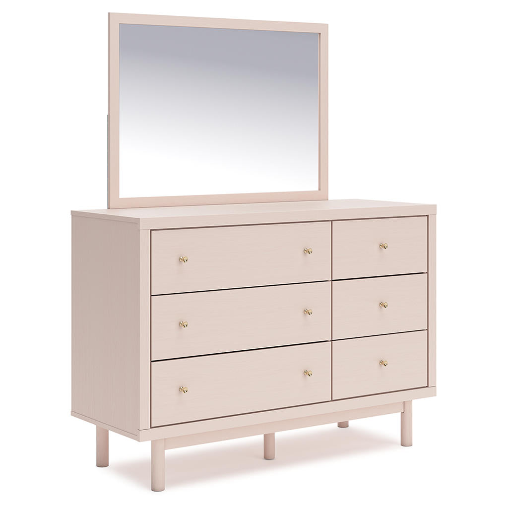 Wistenpine Full Upholstered Panel Headboard, Dresser and Mirror Signature Design by Ashley® Uncategorized