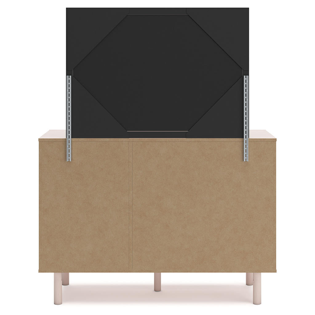 Wistenpine Twin Upholstered Panel Bed, Dresser and Mirror Signature Design by Ashley® Uncategorized
